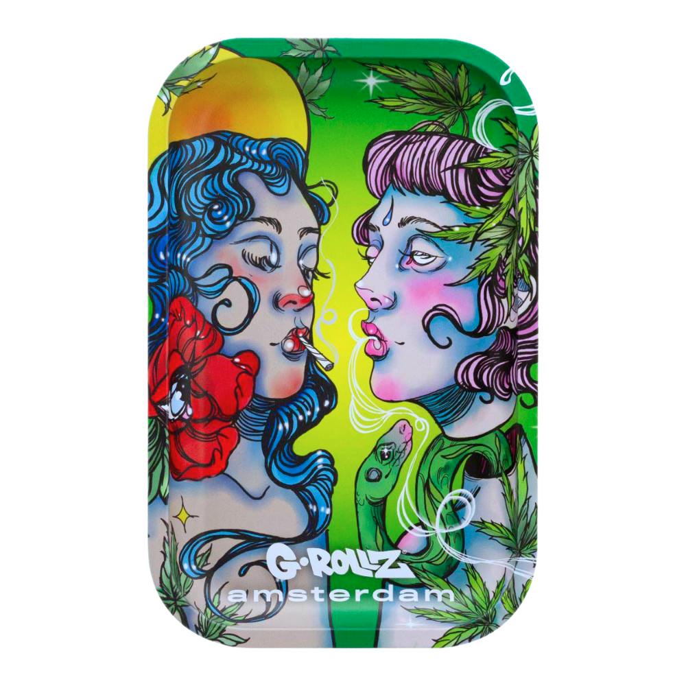 Rolling Tray - Medium - Smokey Sisters