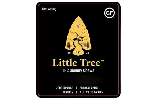 Little Trees Gummies 10 Pack - Pineapple - 200MG