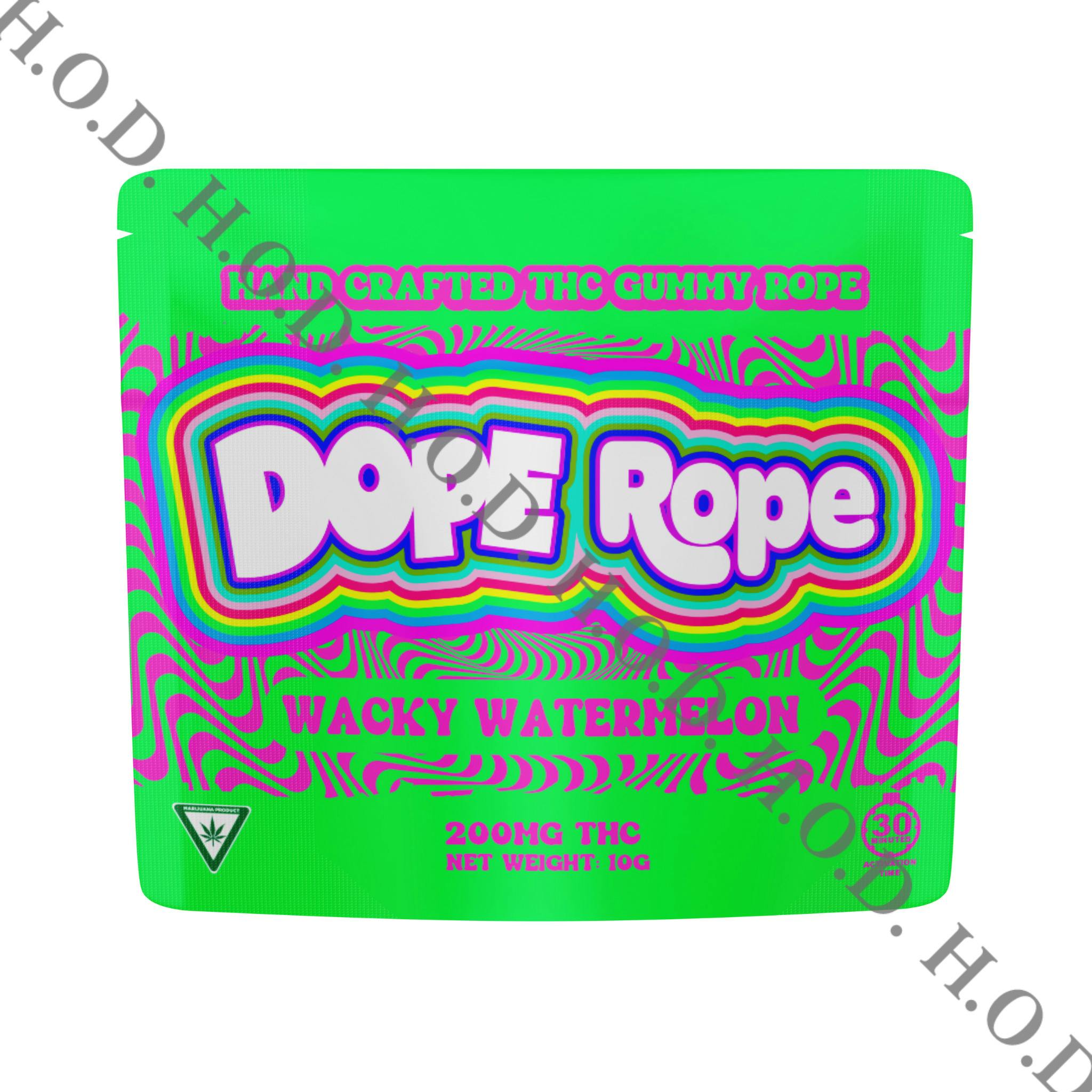Dope Rope Wacky Watermelon Gummies