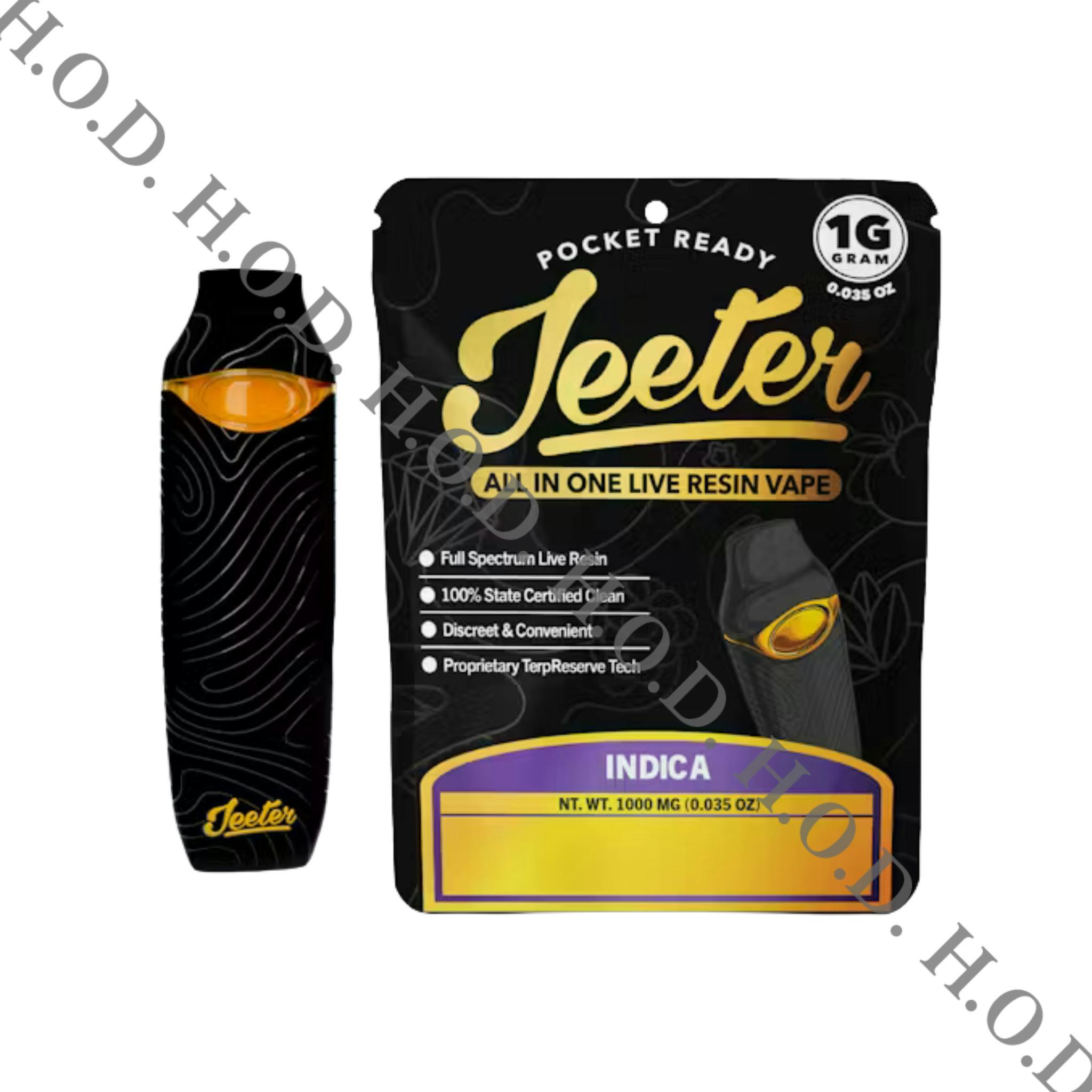 Jeeter Triangle Kush Live Resin Disposable