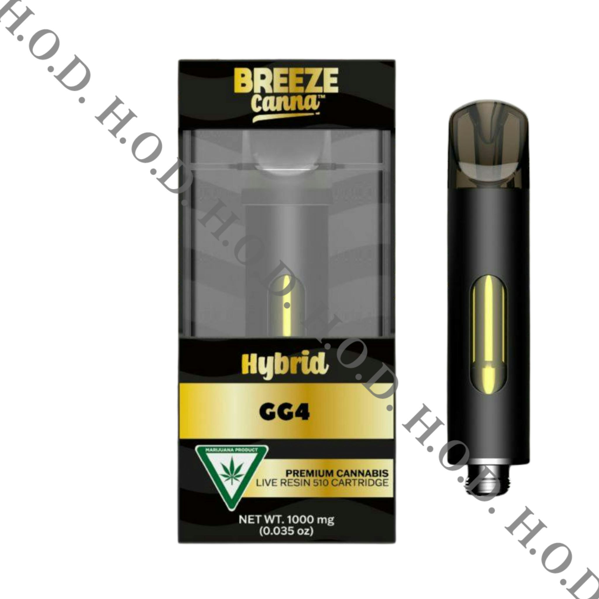 Breeze Canna GG4 Live Resin Cart