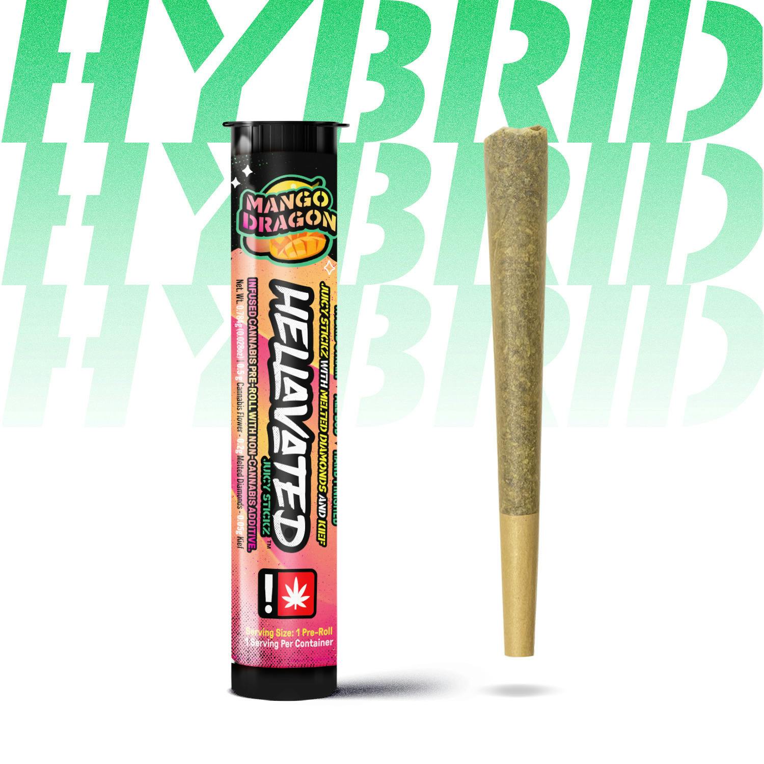 Hellavated: Mango Dragon Juicy Sticks