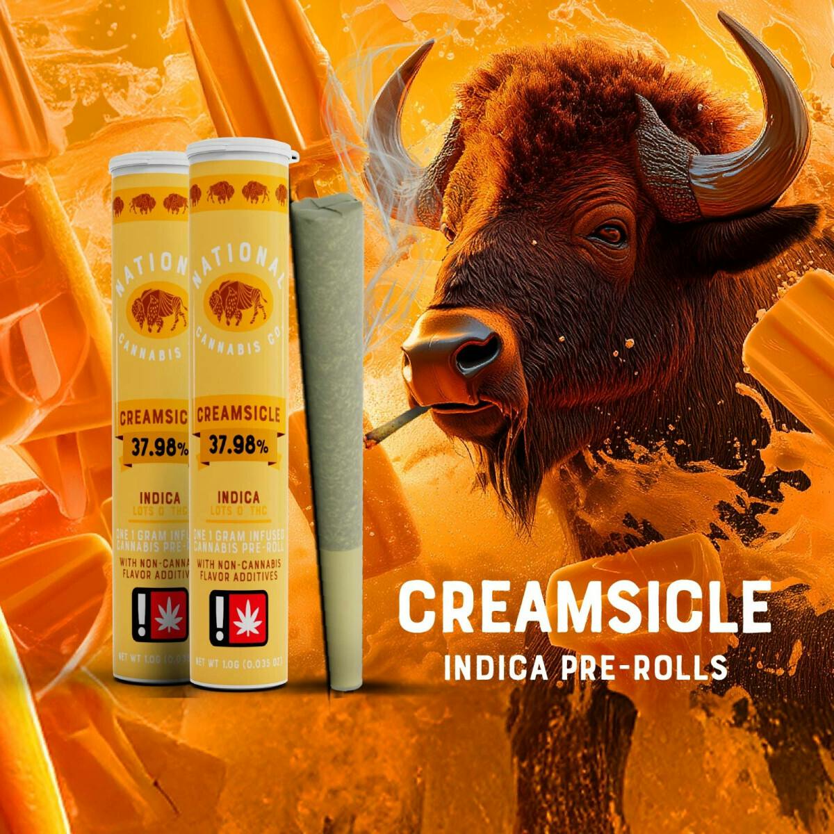 National: Creamsicle - Infused Preroll