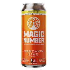 Magic Number: Mandarin Lime Soda - Liquid - 355mL