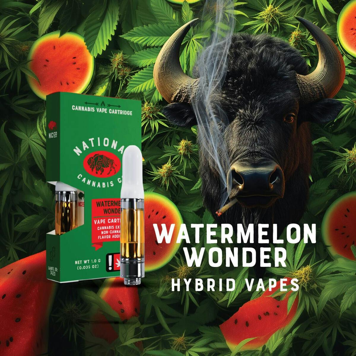 National - Watermelon Wonder - Cartridge