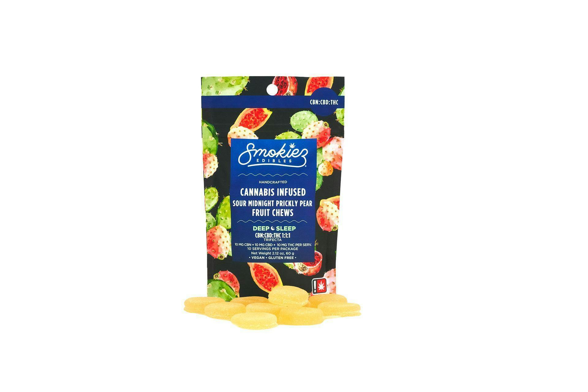 Smokiez: Sour Midnight Prickly Deep Sleep