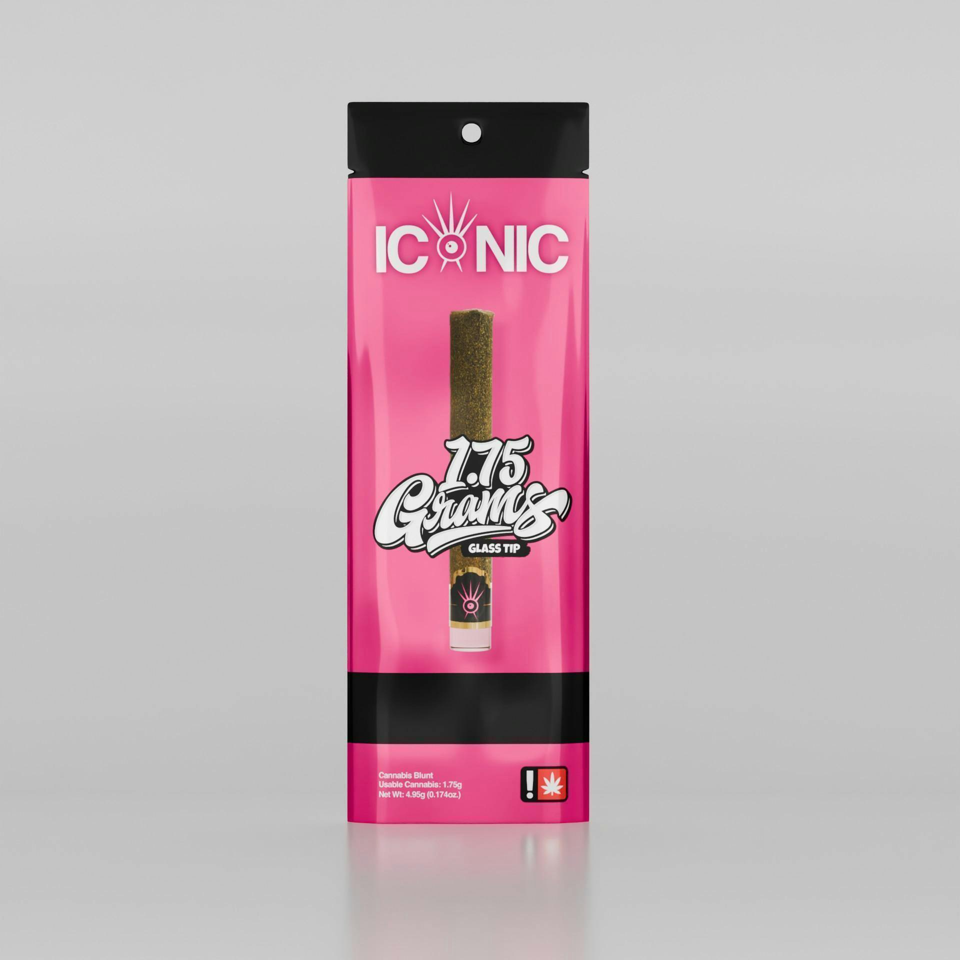Iconic: Apples & Bananas Glass Tip Blunt