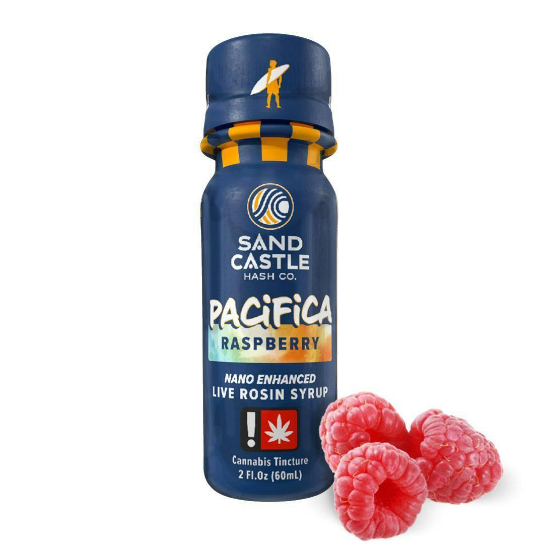 Sand Castle Hash Co. - Pacifica Raspberry Syrup - Tincture - 60mL