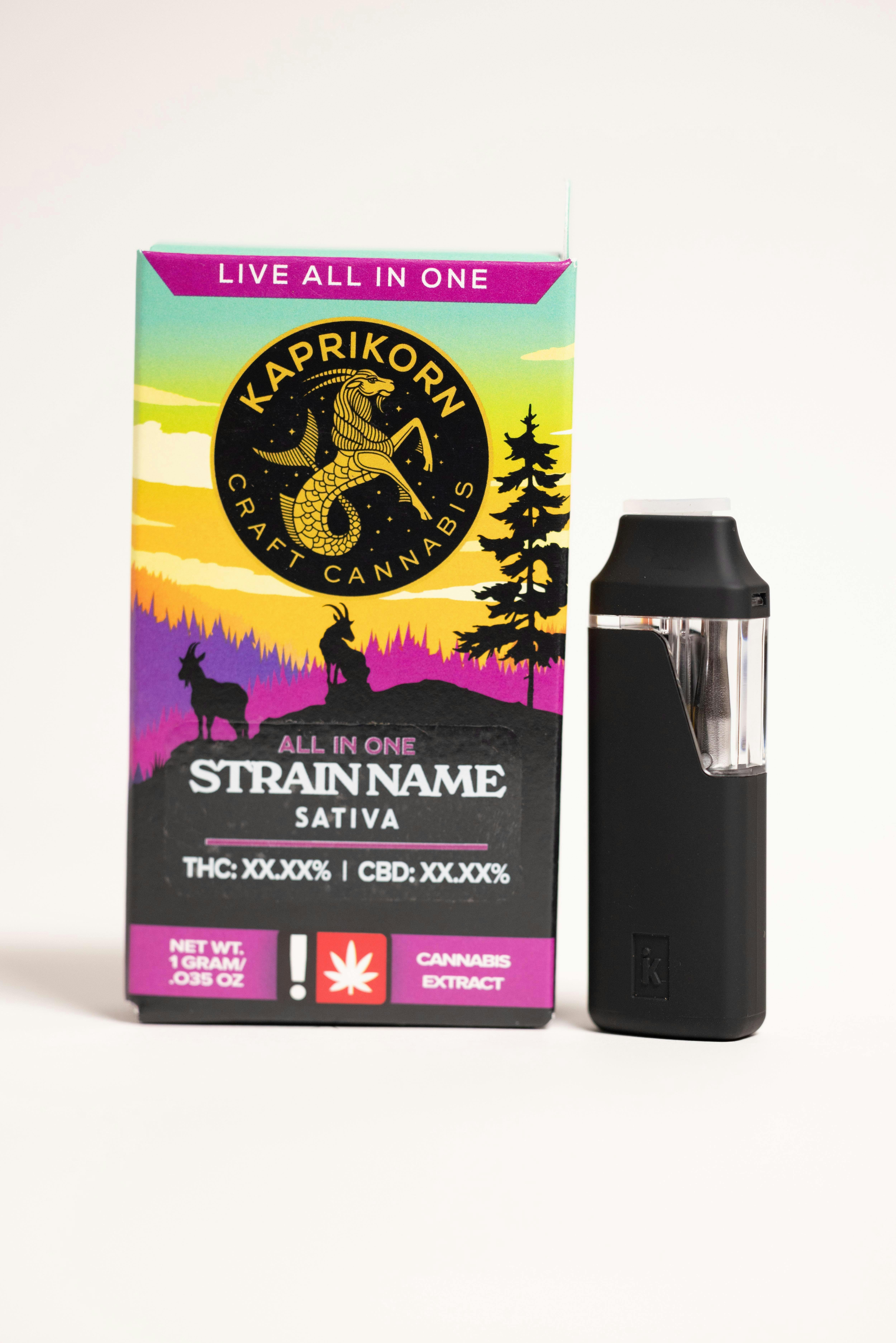 Kaprikorn - Gastro Pop Live Resin - All-in-One Cartridge