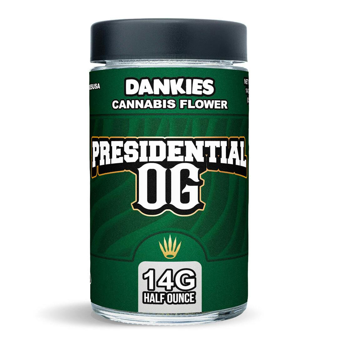 DANKIES - FLOWER - 14G - INDICA - PRESIDENTIAL OG