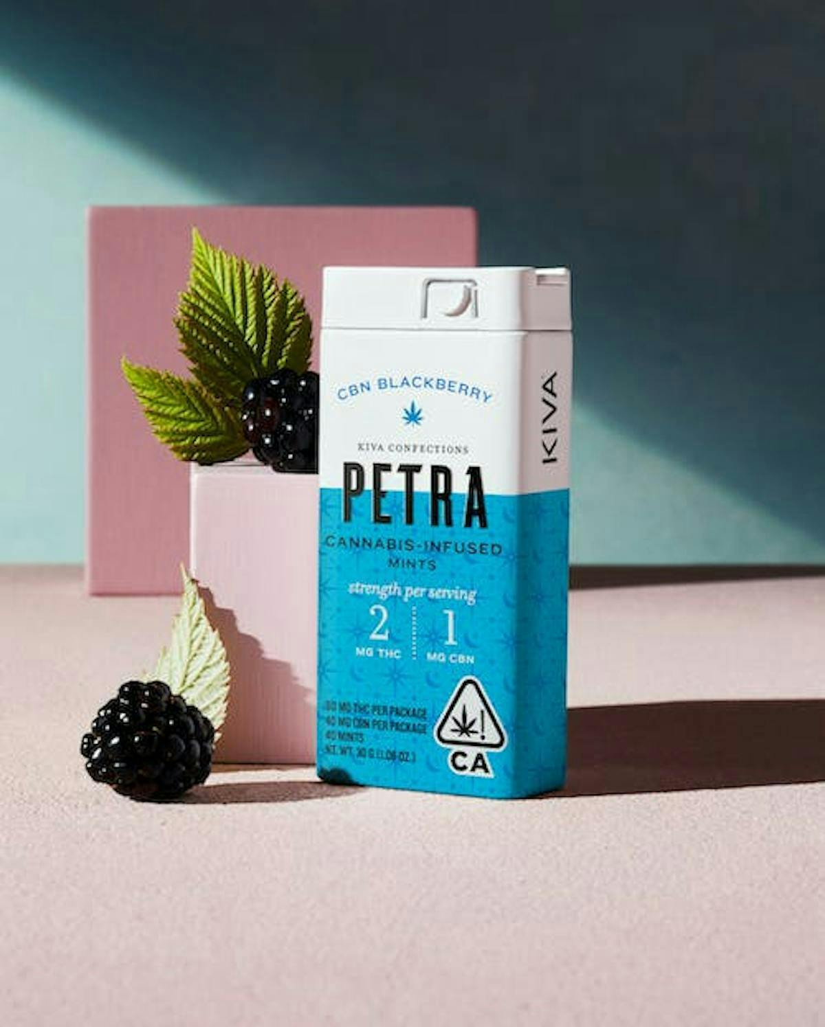 Petra - Blackberry | Ice Hash Infused Mints 100mg 40pk