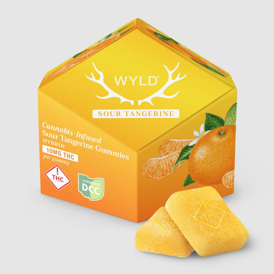 Sour Tangerine | Gummies 100mg 10pk