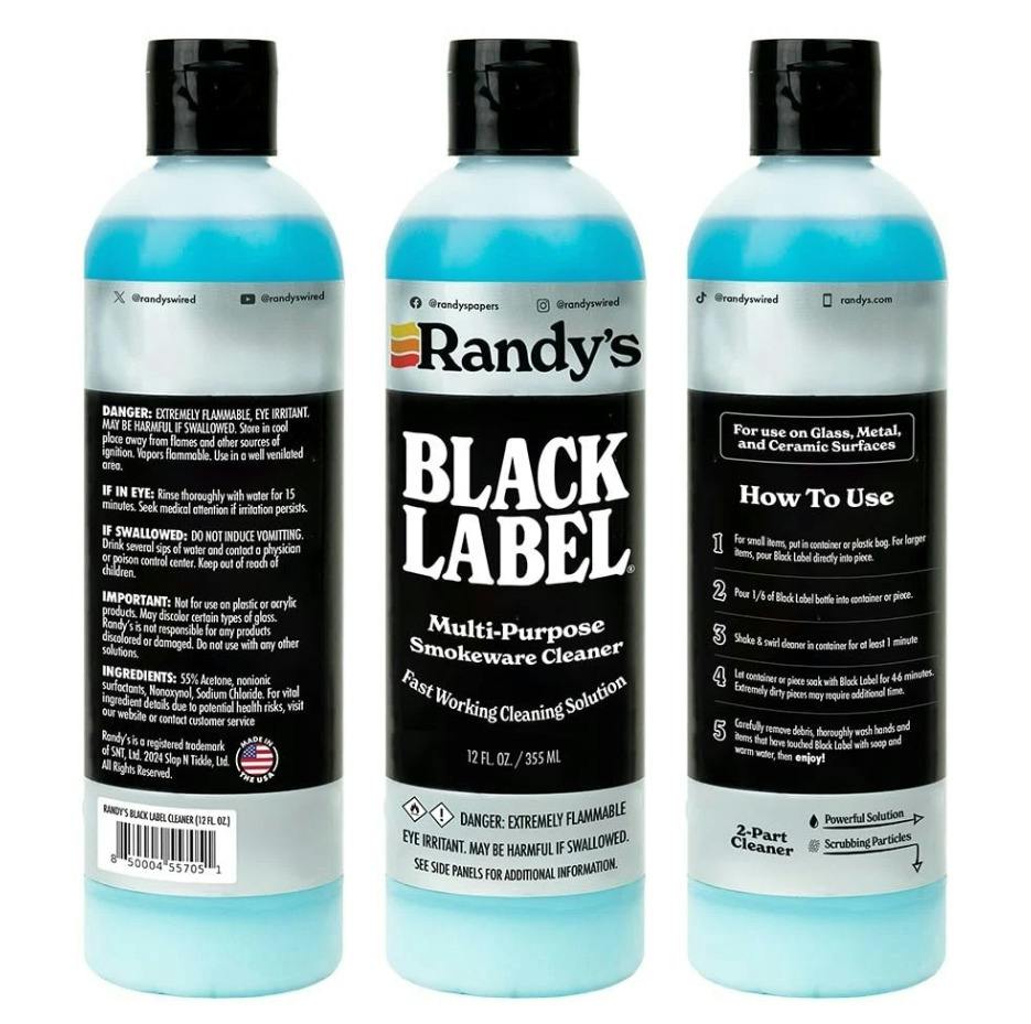 Black Label Cleaner | Cleaning Solution 12oz.