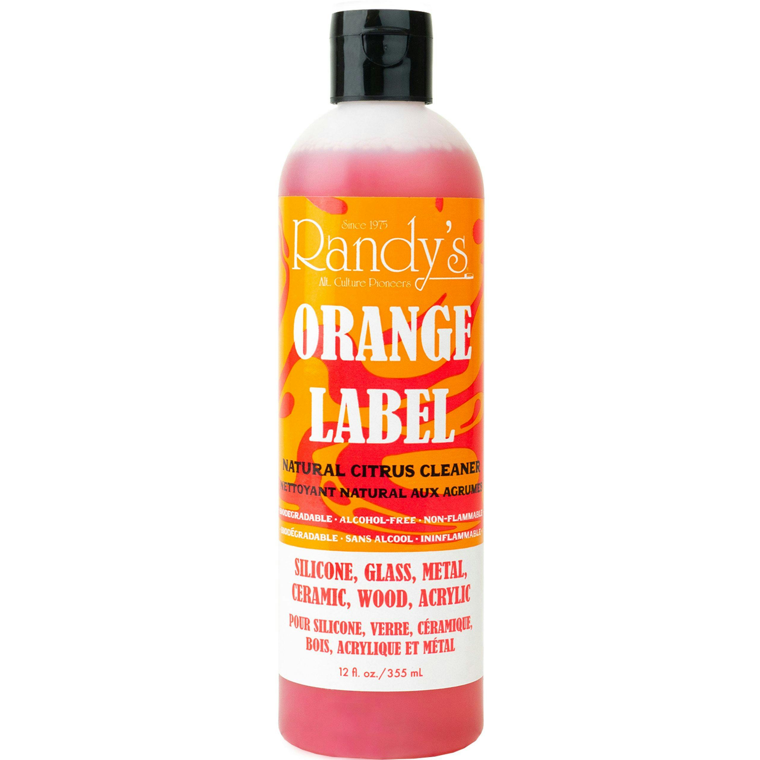 Orange Label Cleaner | Cleaning Solution 12oz.