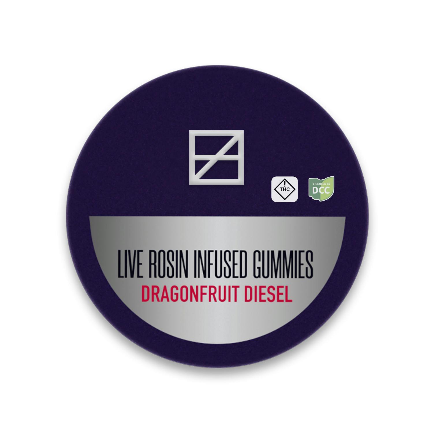 Dragonfruit Diesel | Live Rosin Gummies 110mg 11pk