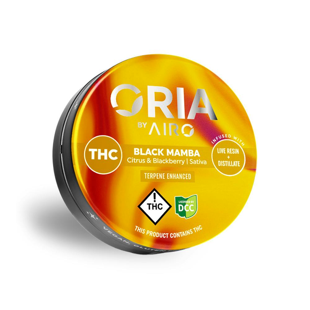 Oria - Black Mamba | Live Resin Infused Gummies 110mg 10pk