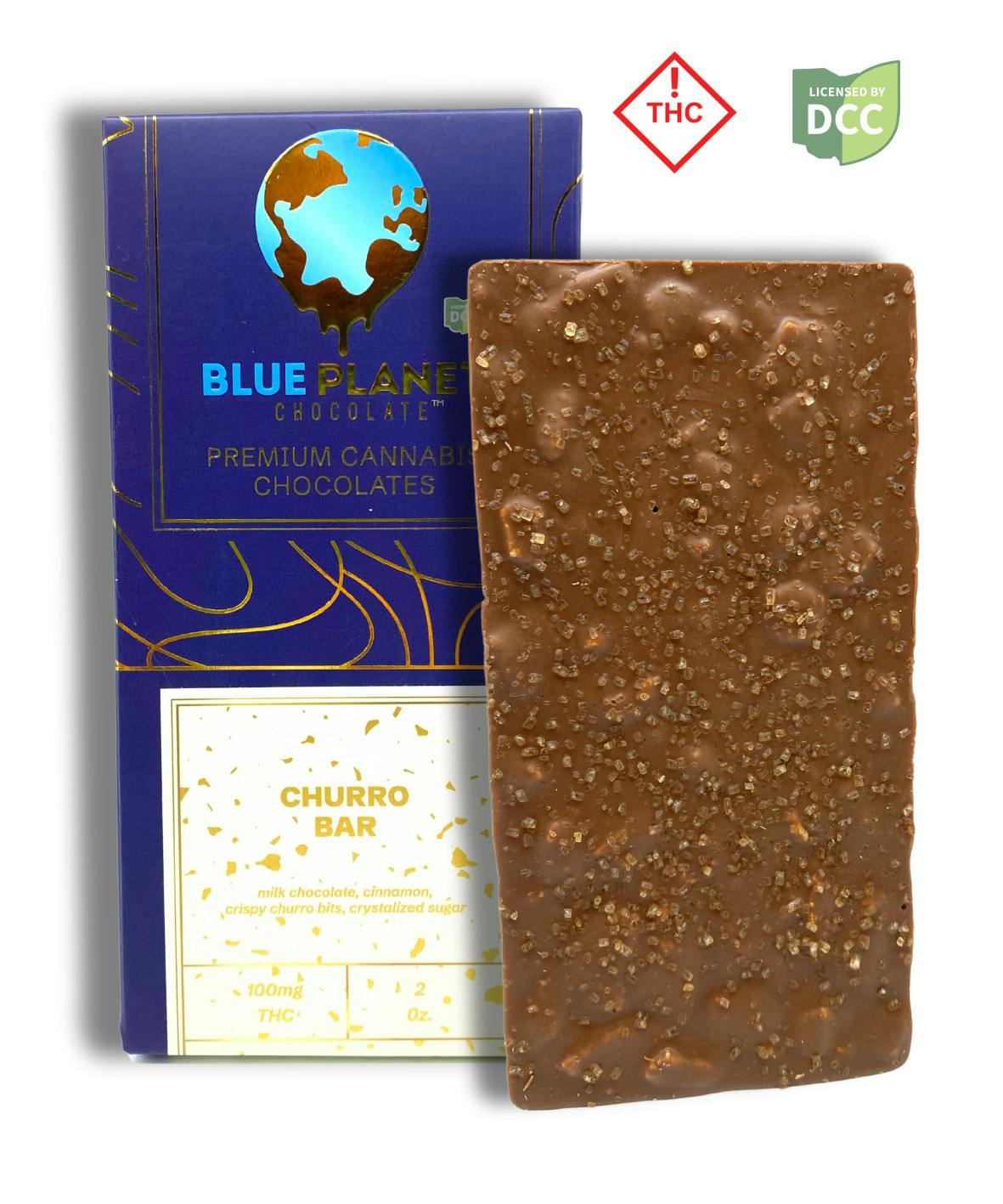 Churro | Milk Chocolate Bar 100mg 20pk