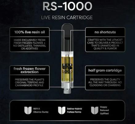 RS 1000 | Live Resin 510 Cart