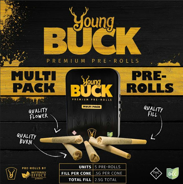 LC | Raw Pre-Roll .5g 5pk