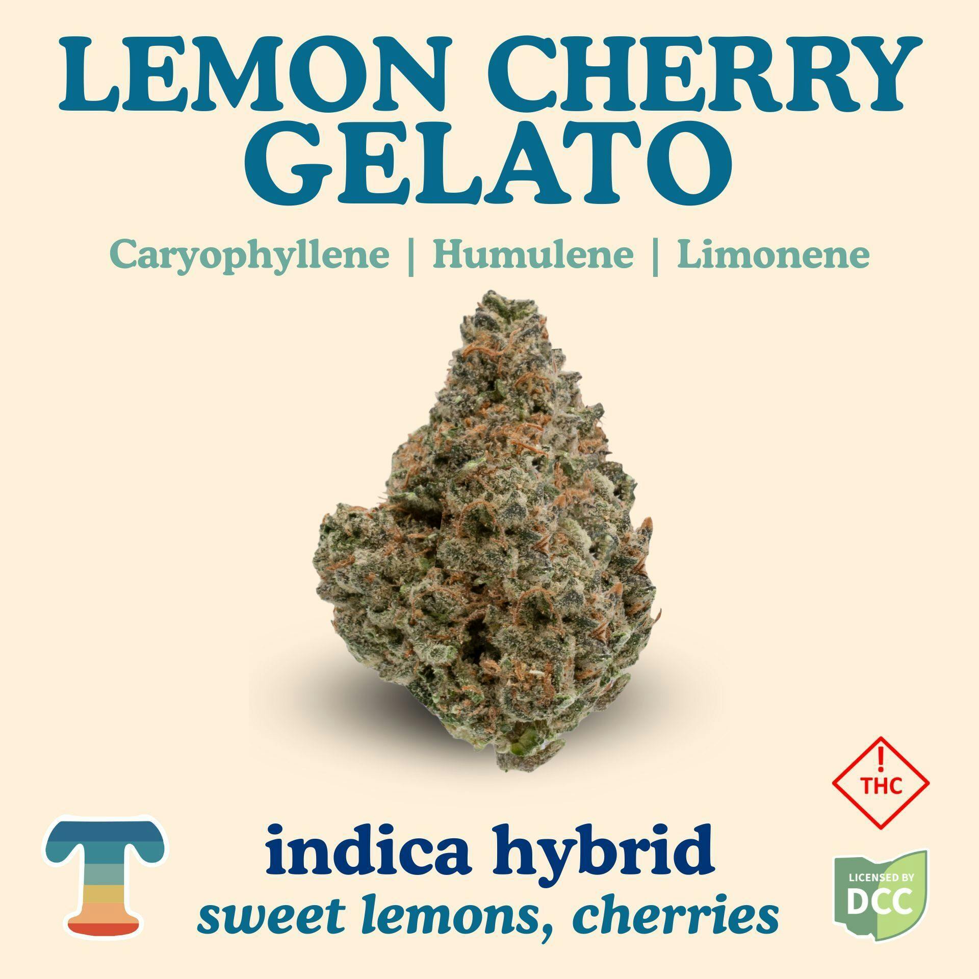 Lemon Cherry Gelato | Flower