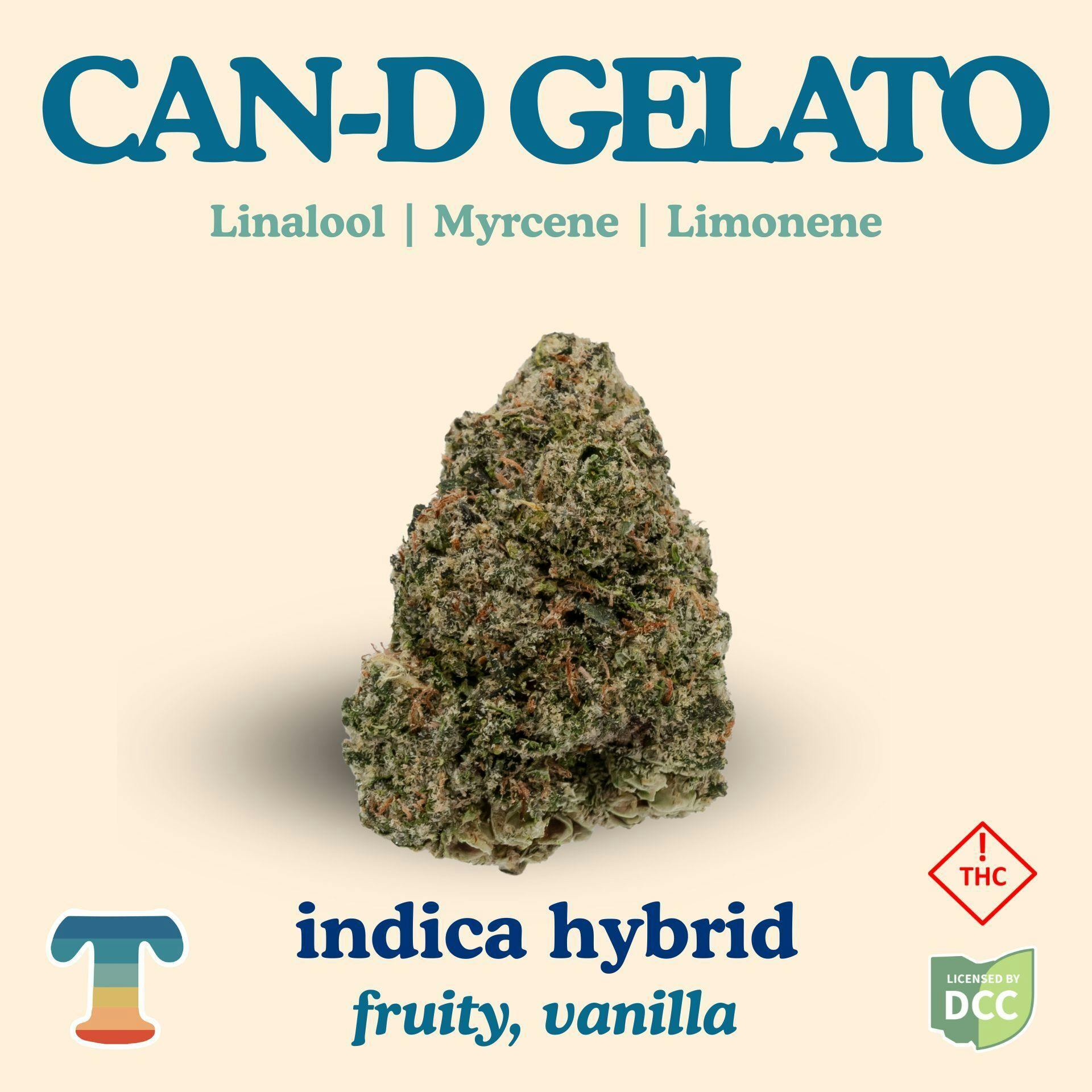 Can-D Gelato | Flower 1