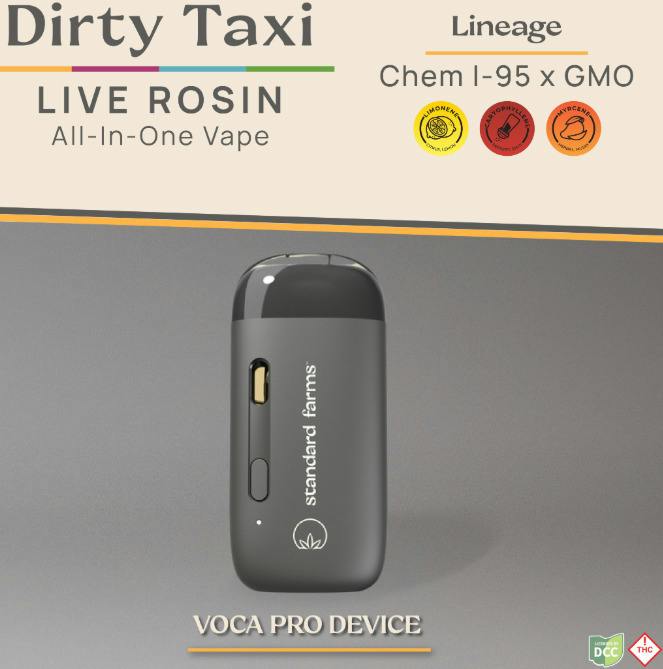 Dirty Taxi | Live Rosin Disposable