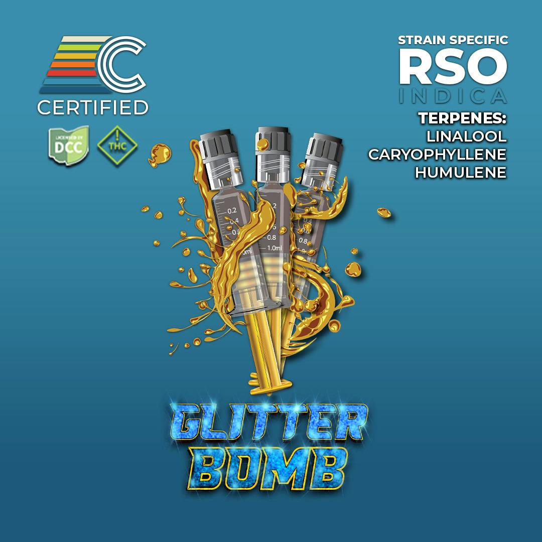 Glitter Bomb | RSO 1g 3pk
