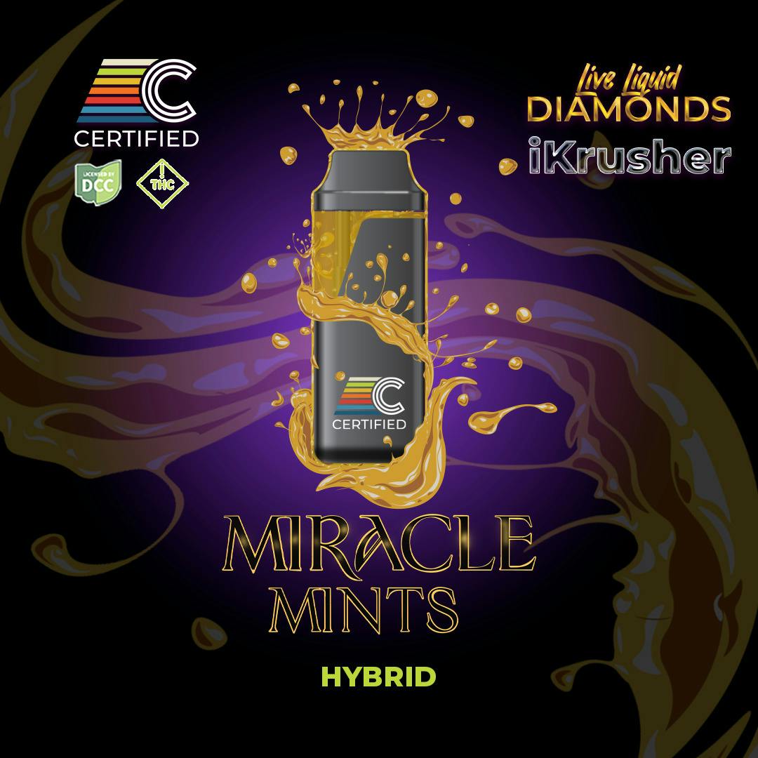 Miracle Mints | Live Liquid Diamonds Disposable