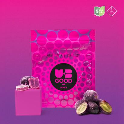 Grape | Sour Gummies 100mg 2:1:1 THC:CBG:THCV 10pk
