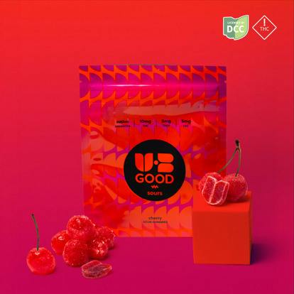 Cherry | Sour Gummies 100mg 2:1:1 THC:CBC:THCV 10pk