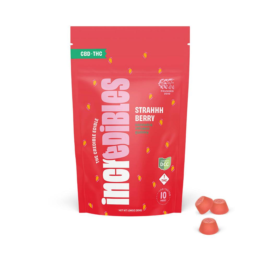 Strahhhberry | Gummies 1:1 THC:CBD 100mg 10pk