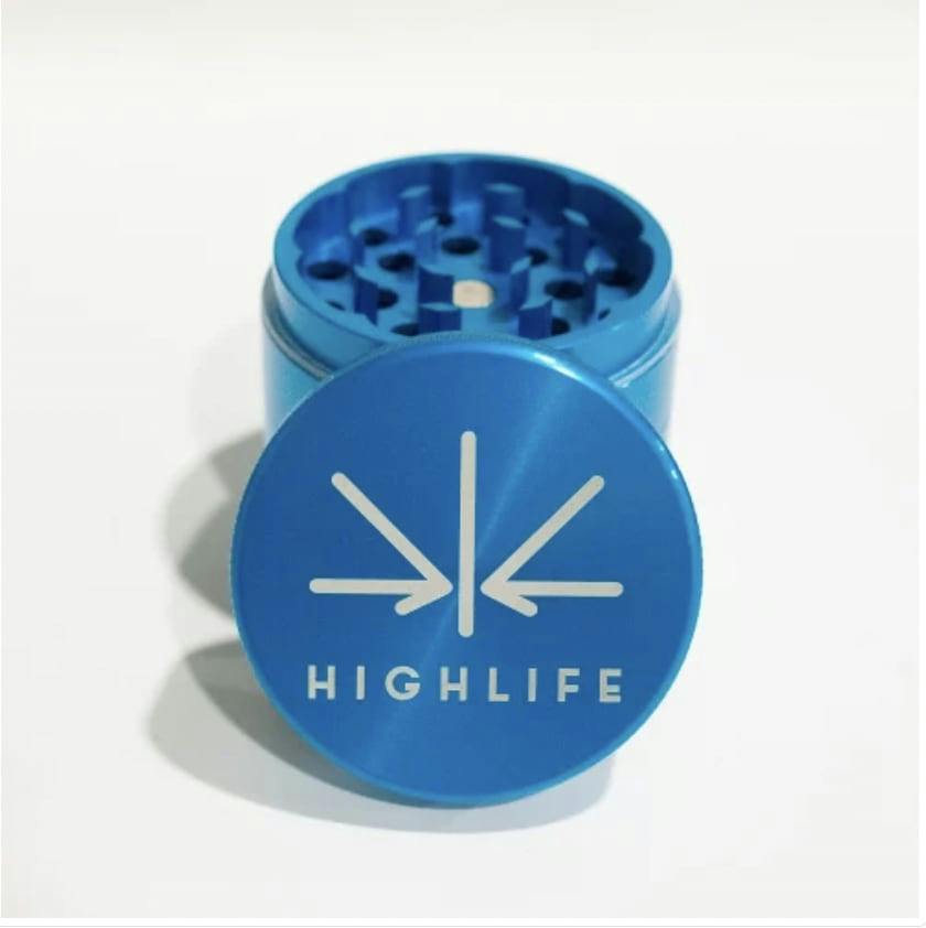 Highlife - Grinder 4-Piece - Blue