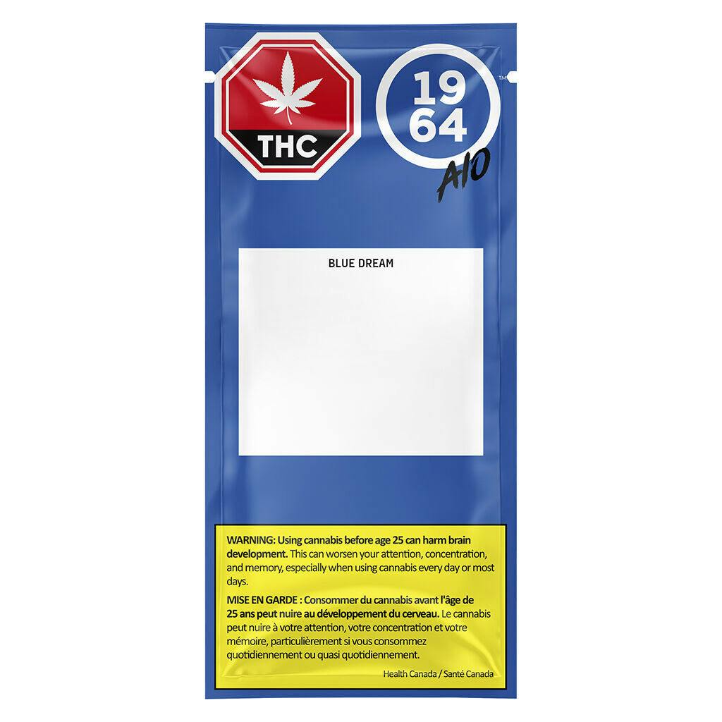 1964 - Blue Dream FSE Resin AIO Disposable - 0.5g Sativa