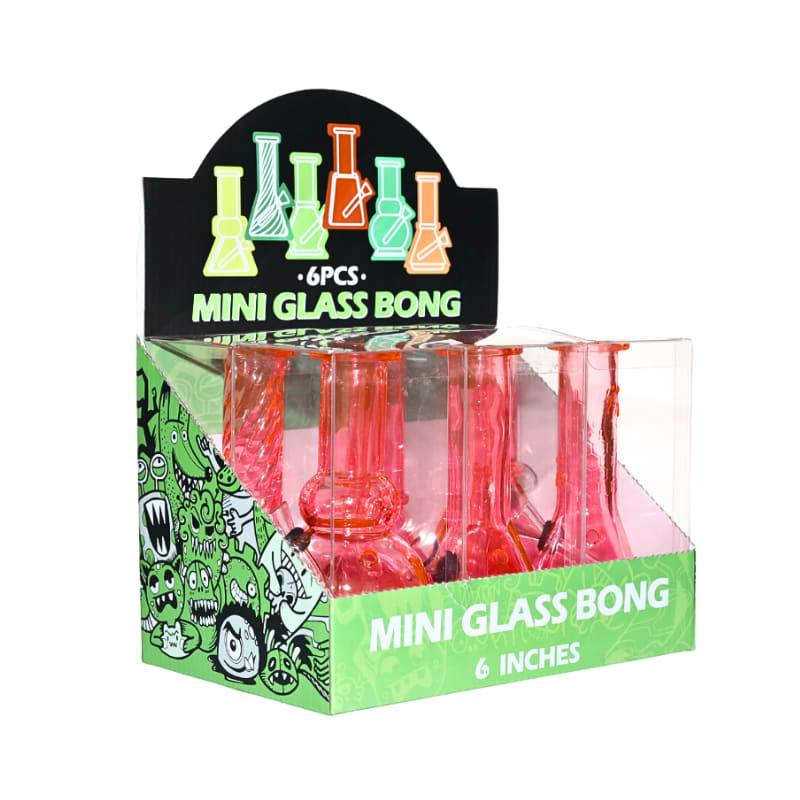 6" Arsenal Coloured Variety Shape Beaker Set - PINK