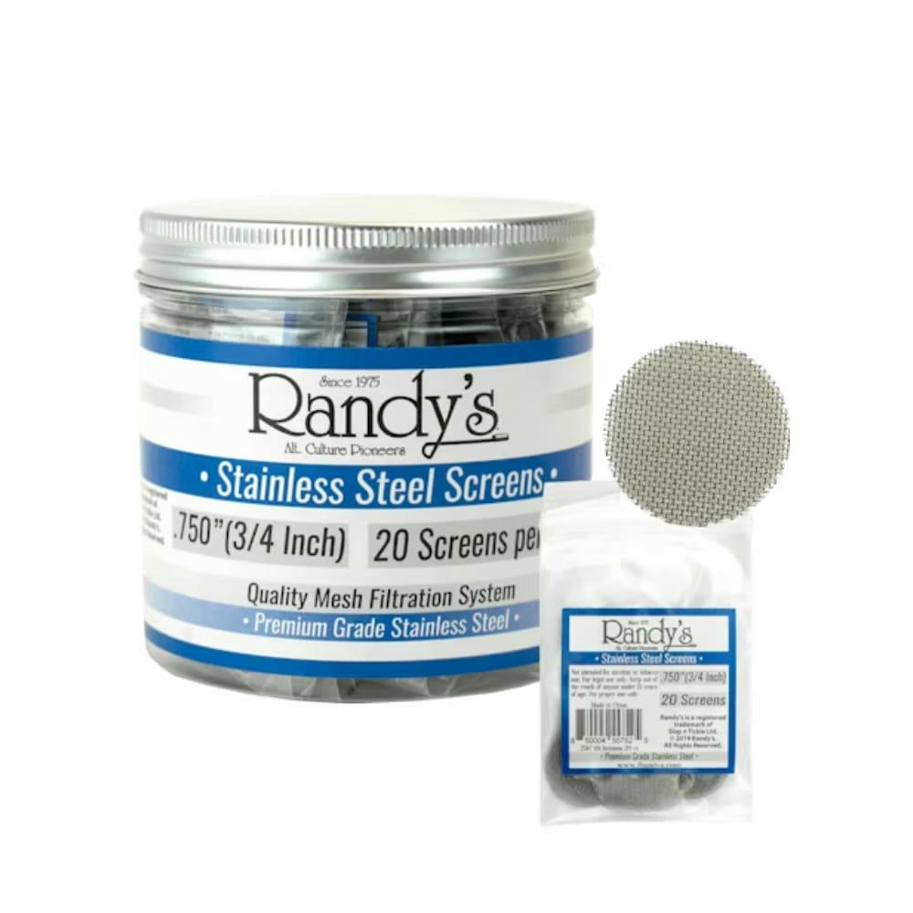 Randy's .750" Stainless Steel Screens