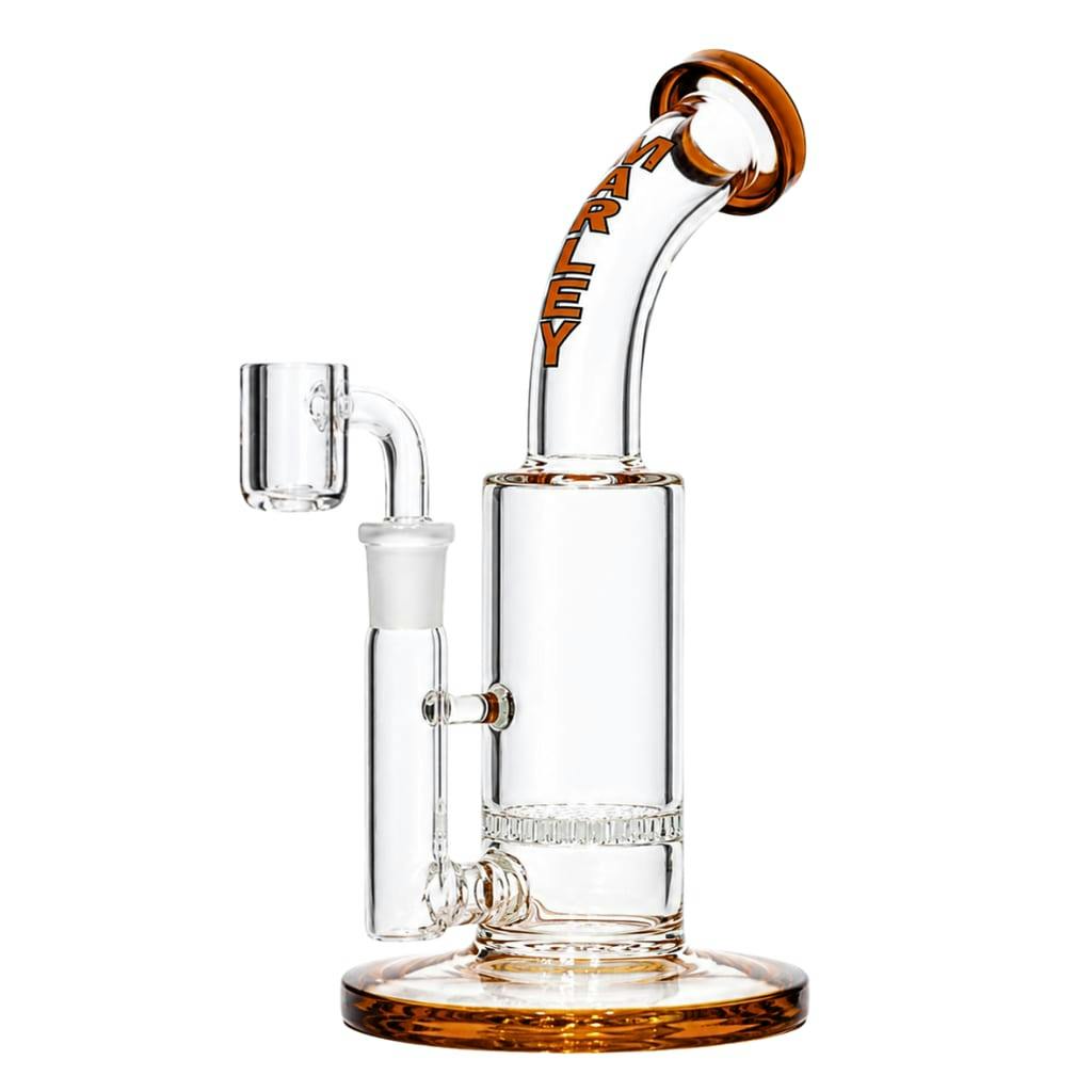 9" Marley Barrel Showerhead Rig (Amber)