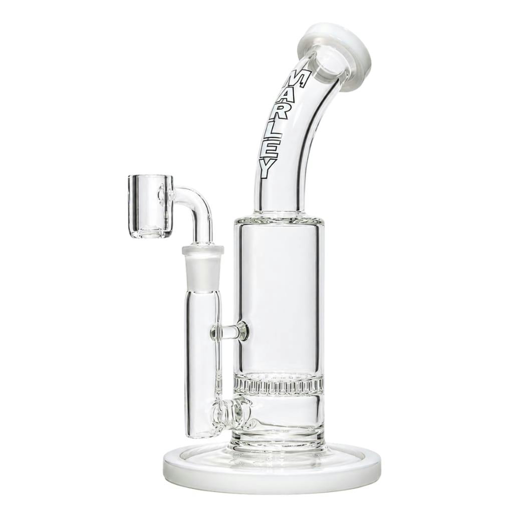 9" Marley Barrel Showerhead Rig (White)
