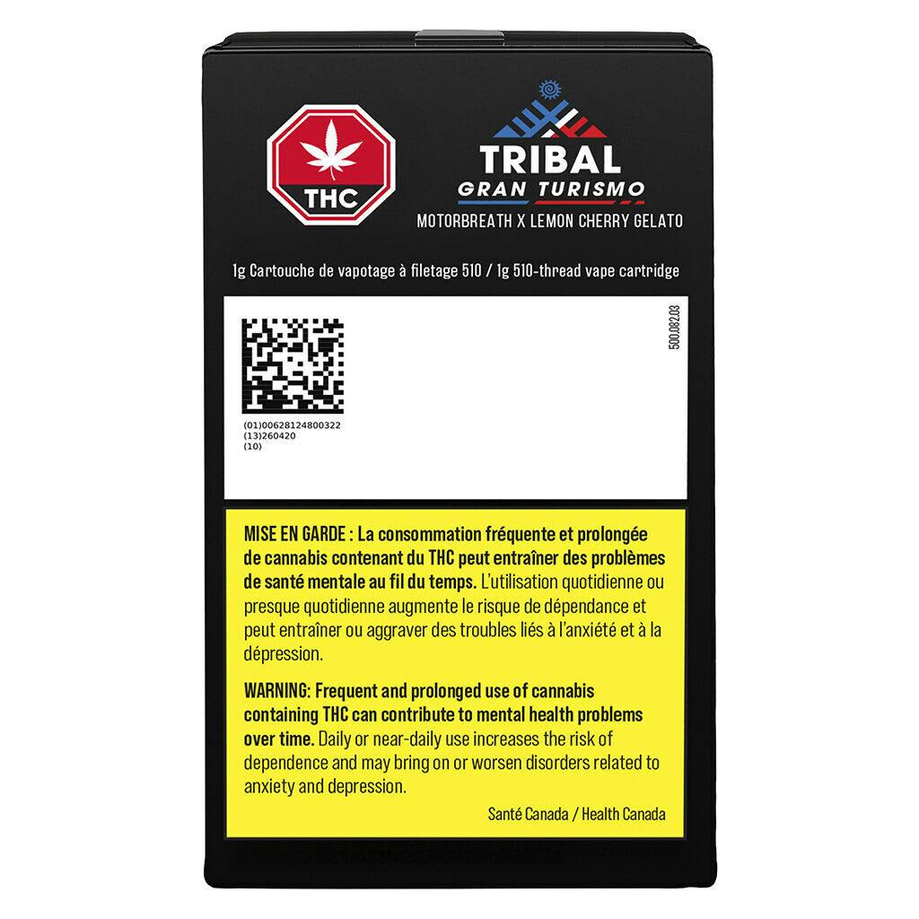 Tribal - Gran Turismo Live Resin 510 Cartridge - 1g