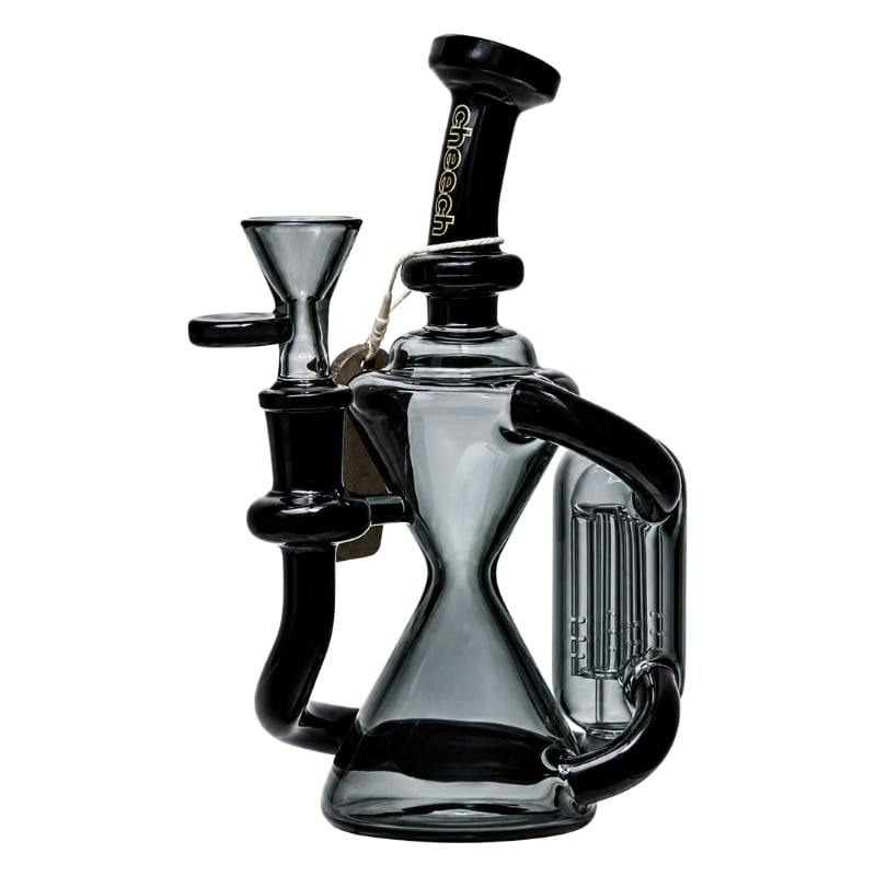7" Cheech Fusion Recycler Waterpipe (Black)