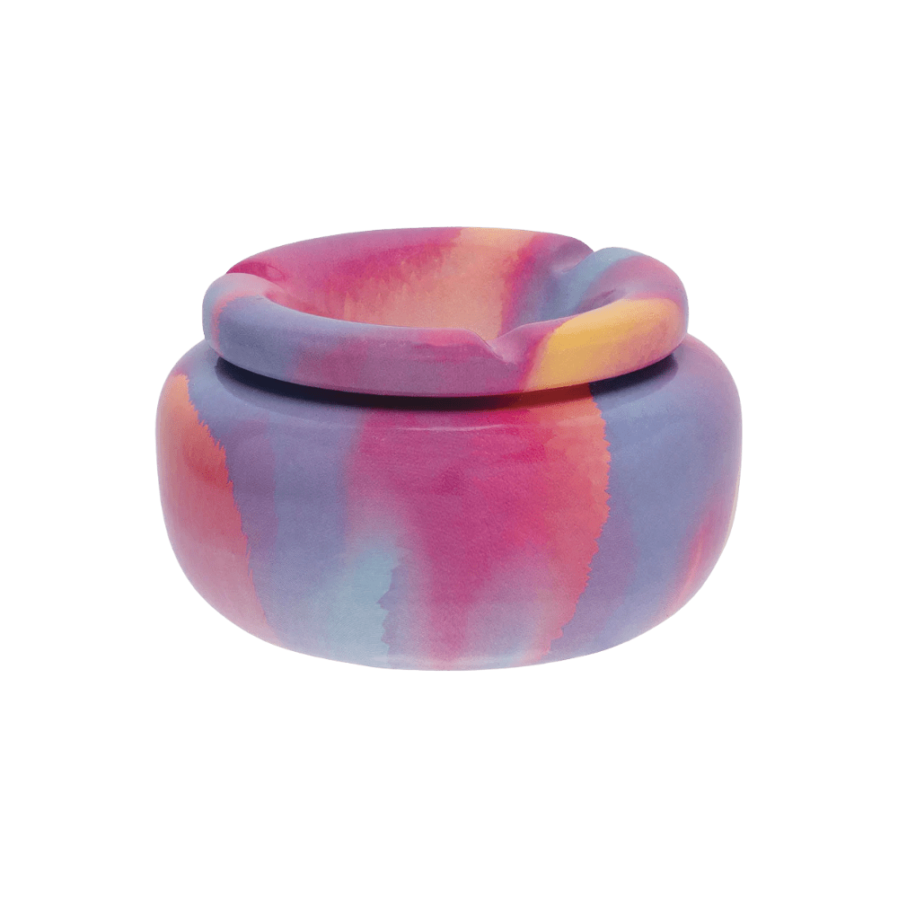 Fujima Painted Petal Moroccan Ceramic Ashtray