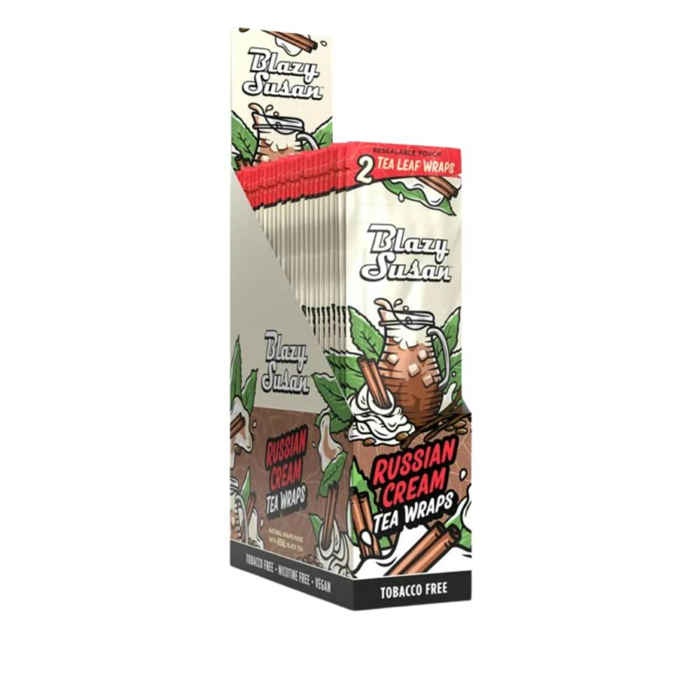 Russin Cream Tea Leaf Wraps 2pk