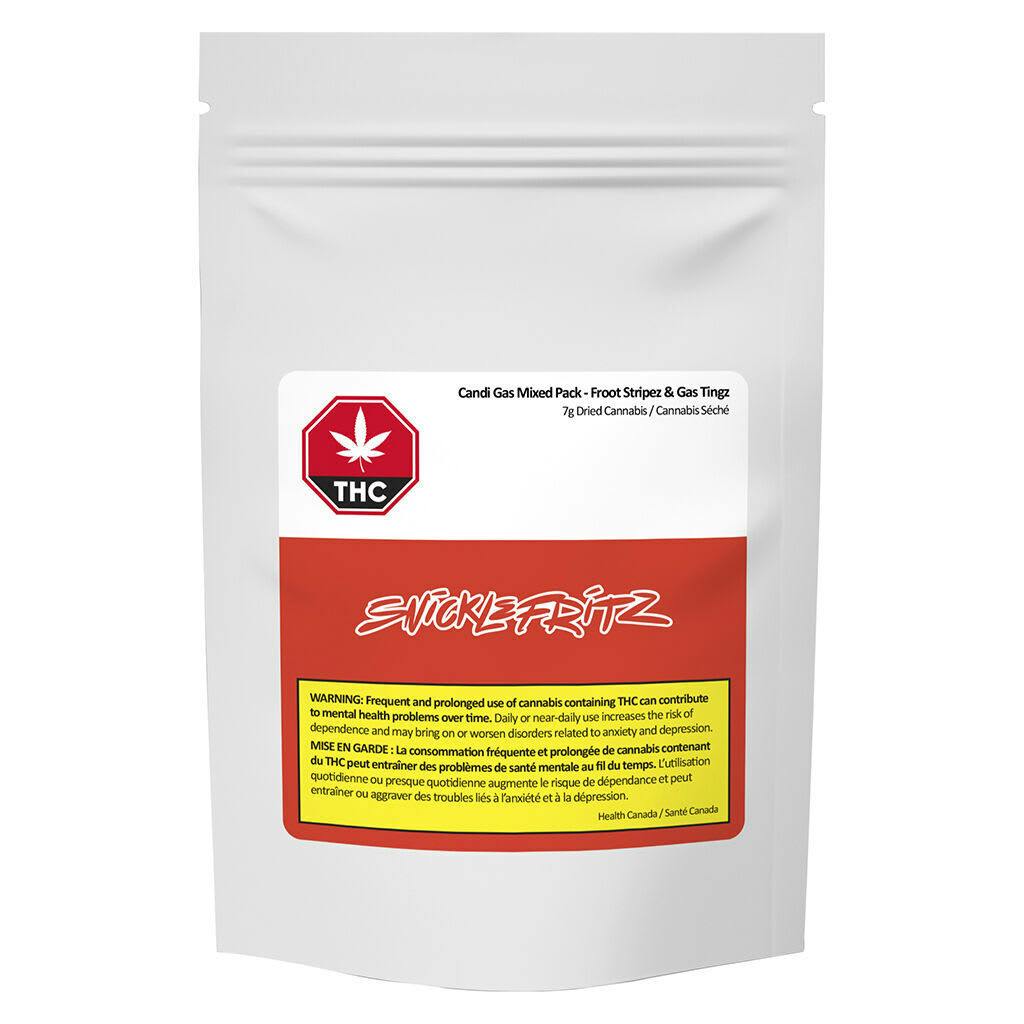 Snicklefritz - Candi Gas Mixed Pack - Froot Stripez & Gas Tingz - 7g