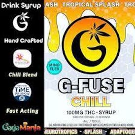 G Fuse "Chill" Tropical Splash 100mg THC Syrup