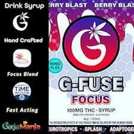 G Fuse "Focus" Berry Blast 100mg THC Syrup