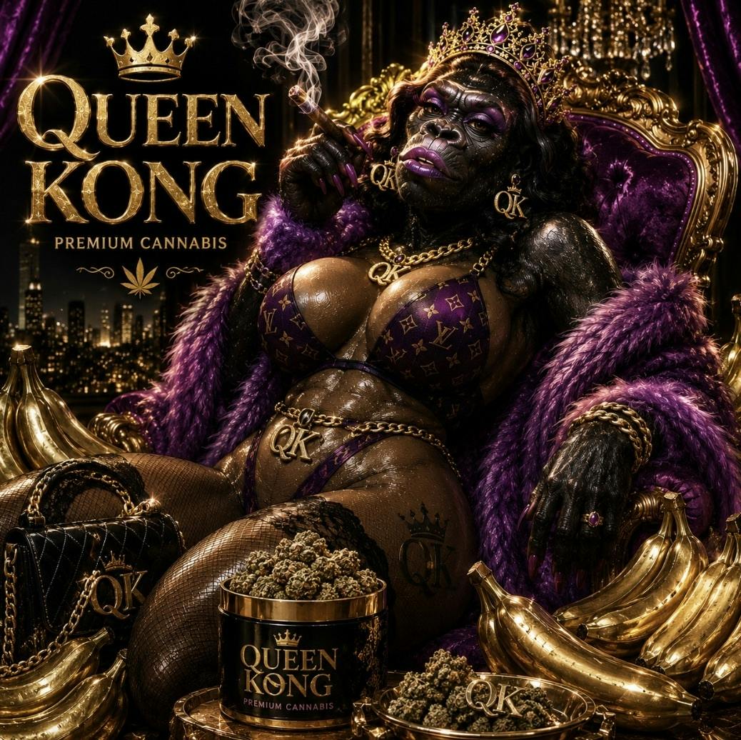 Culture Craft Tonys Flower - Queen Kong - Hashed Out Flower 3.5G
