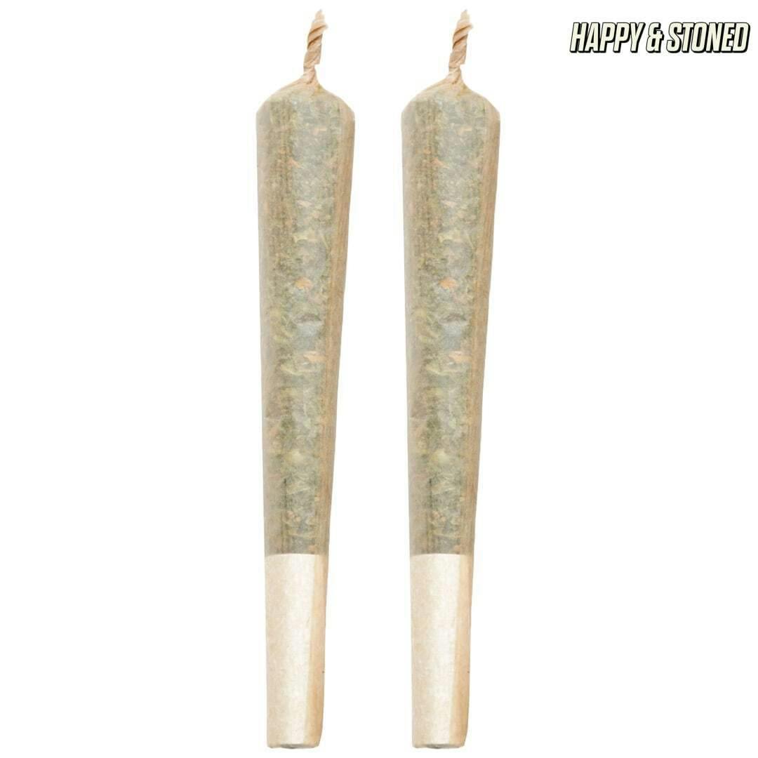 HAPPY & STONED | Juicy Fuel Pre-Rolls | 2x1g