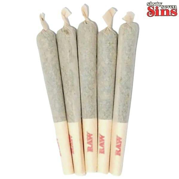 Sixty Seven Sins | 67 Artisan Reserve (Rotating Strain) Pre-Roll | 5x0.5g