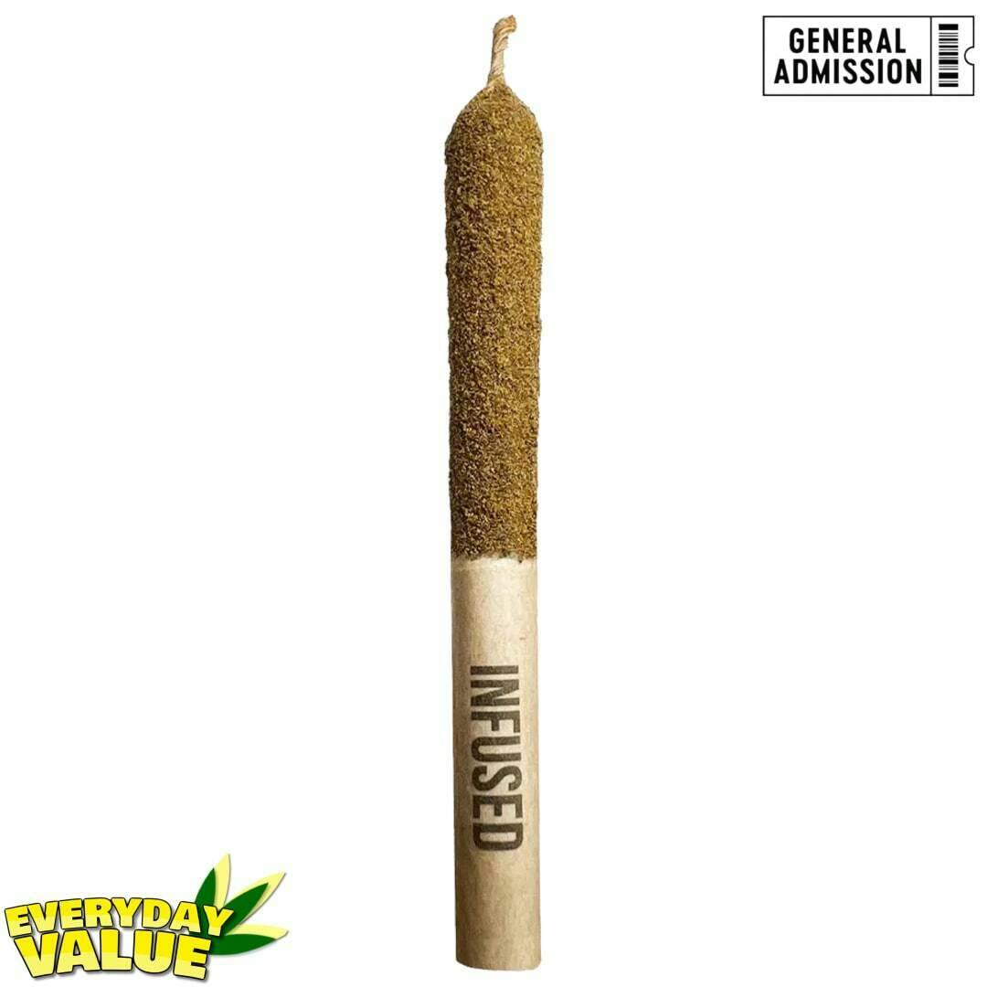 General Admission | Tiger Blood Distillate Infused Pre-Roll | 1x1g