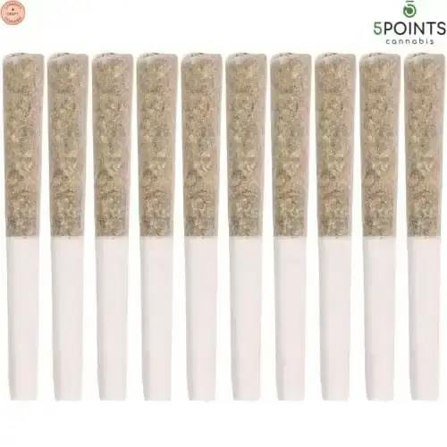 5 Points Cannabis | Durban Poison Pre-Rolls | 10x0.35g