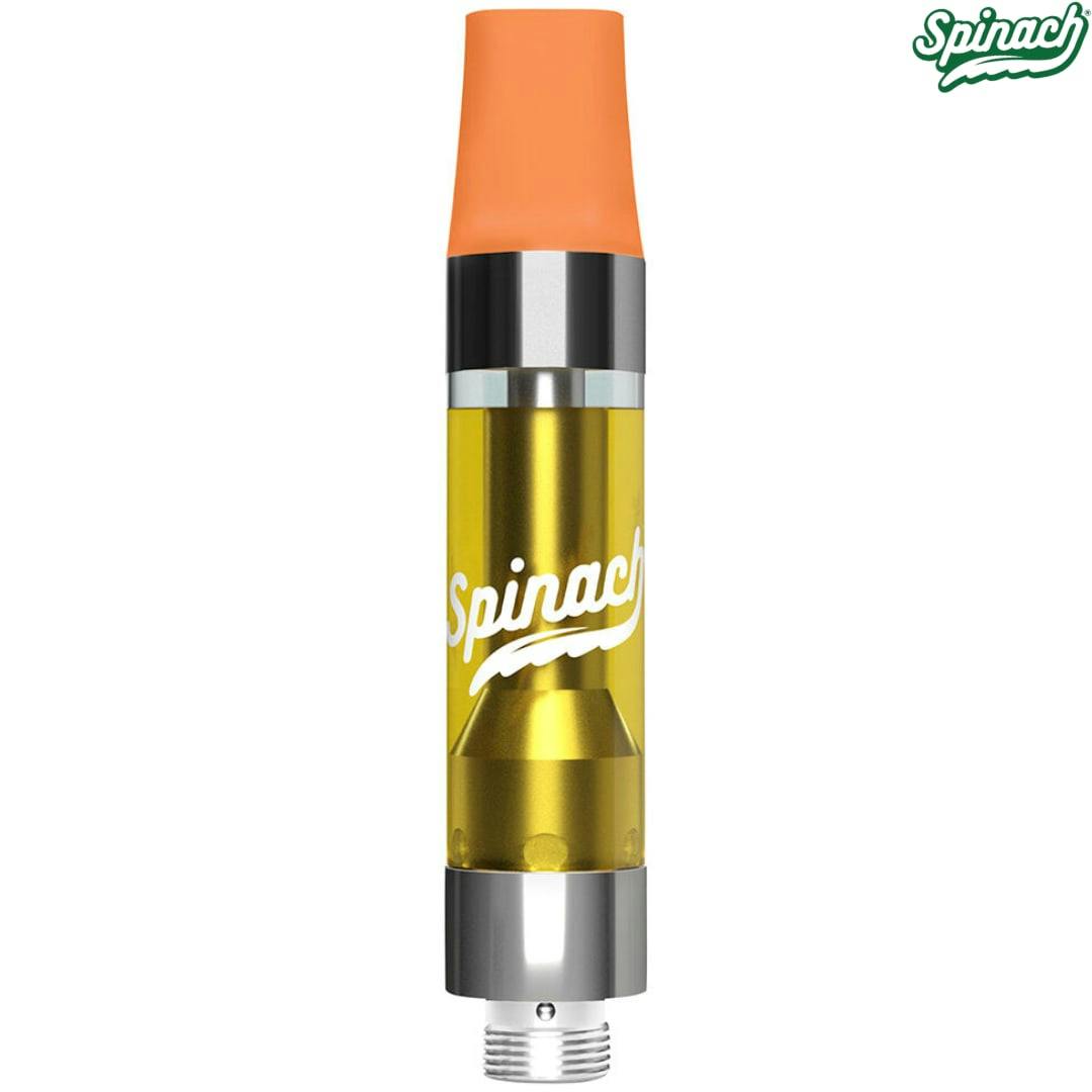 Spinach | Orange Vanilla Twist Liquid Diamond 510 Thread Cartridge | 1g
